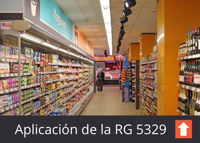 Aplicación de la RG 5329