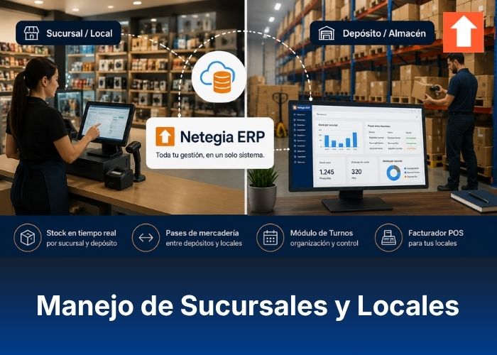 Manejo de Sucursales y Locales